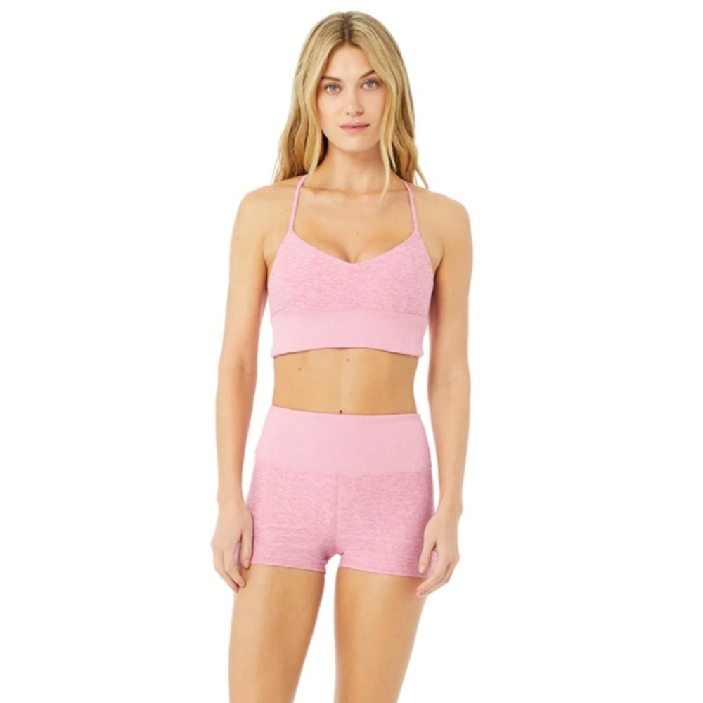 ALO Alosoft Aura Short & Bra Pink Size XS/S💕